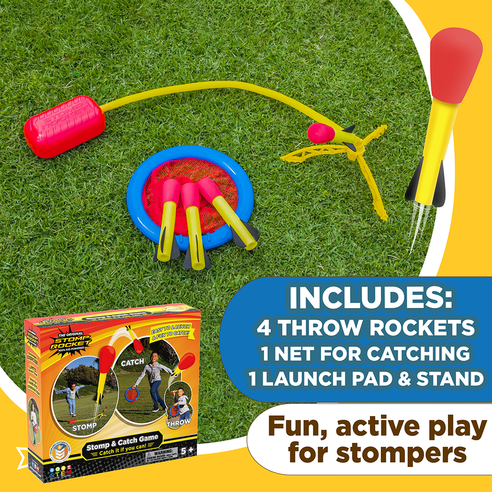 Stomp Rocket® Stomp & Catch
