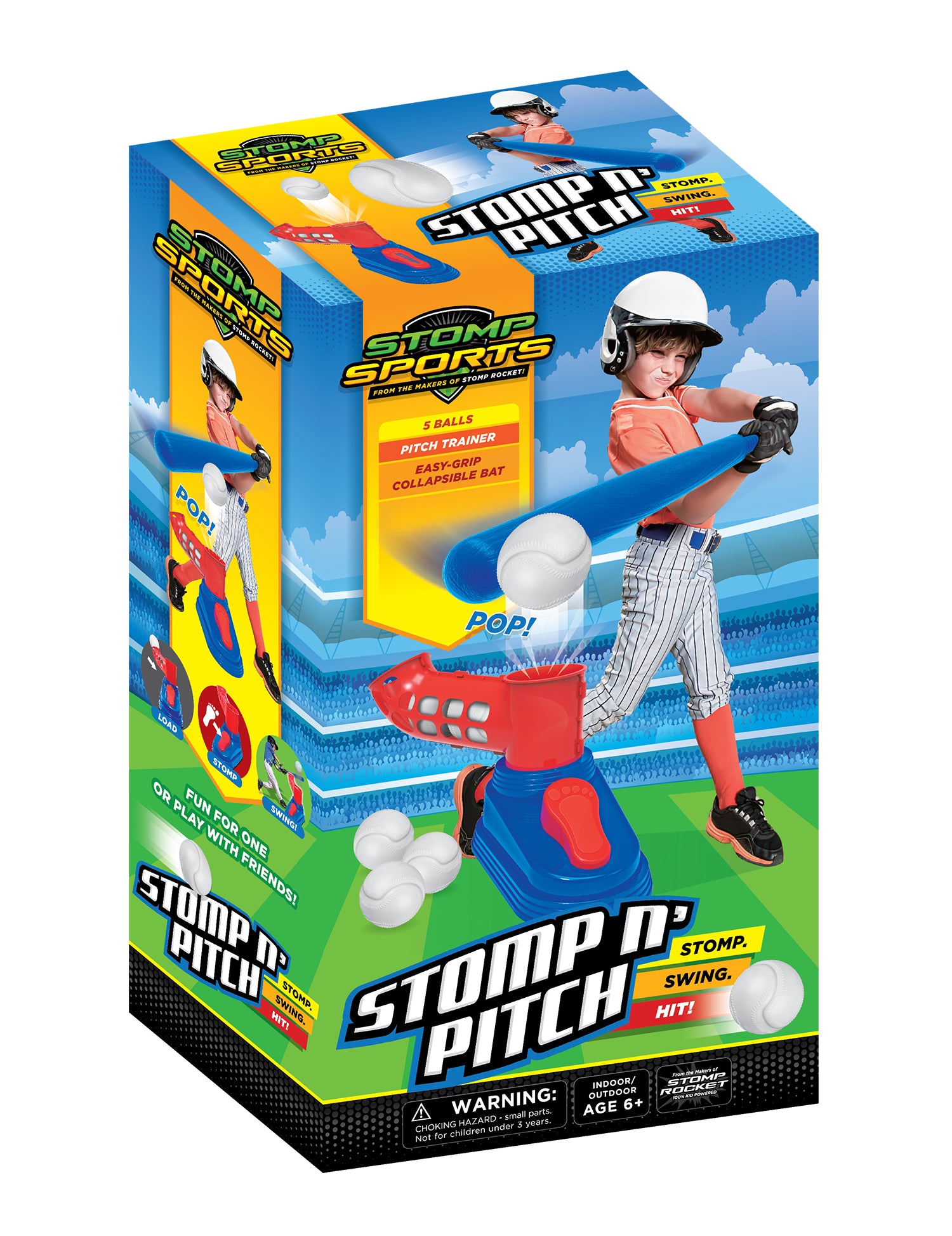 Stomp Sports Stomp n' Pitch – Stomp Rocket