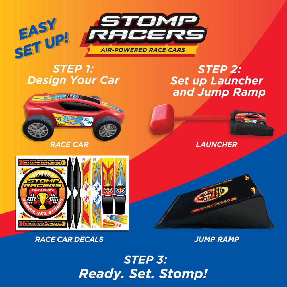 Stomp Rocket<sup>®</sup> Stomp Racers<sup>™</sup>