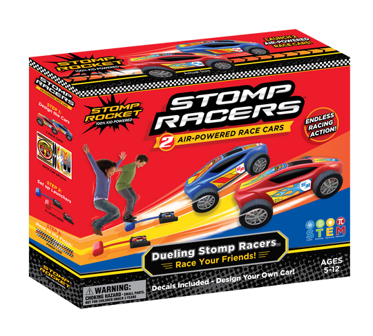 Stomp Rocket® Dueling Stomp Racers™
