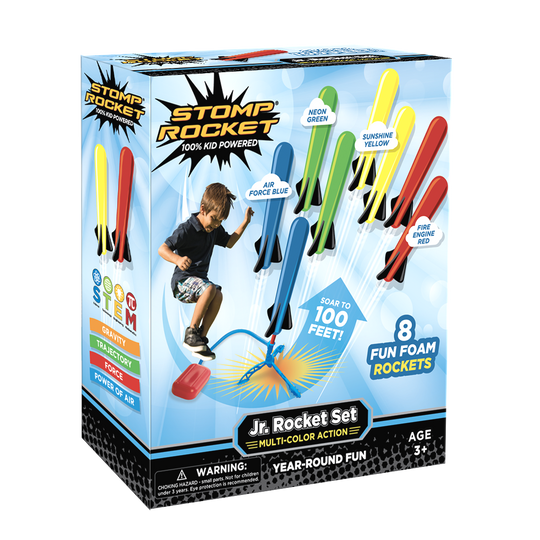 Stomp Rocket® Jr. Rockets with 8 rockets