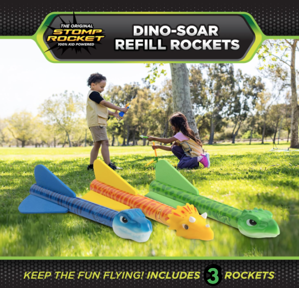 Stomp Rocket Dino-Soar Refills