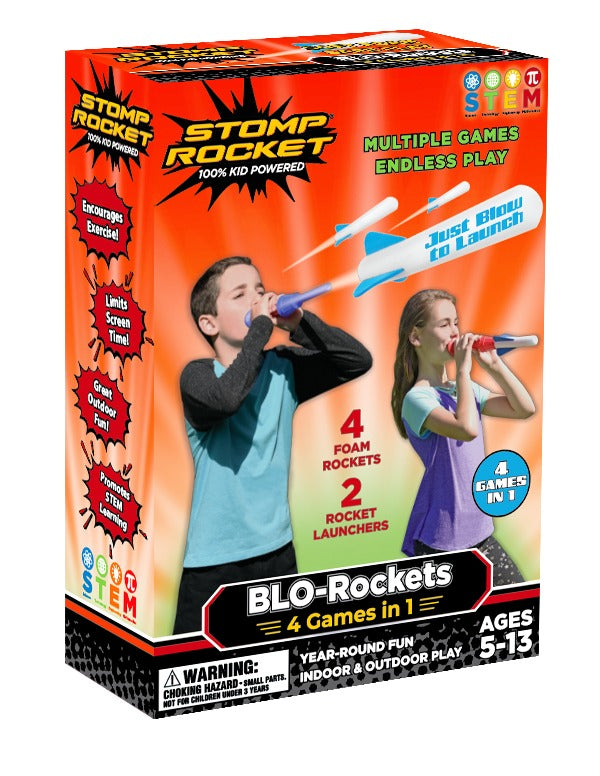 The original Stomp Rocket blo rockets, blow rockets, blow rocket, stomprocket, kids toys, nerf toys