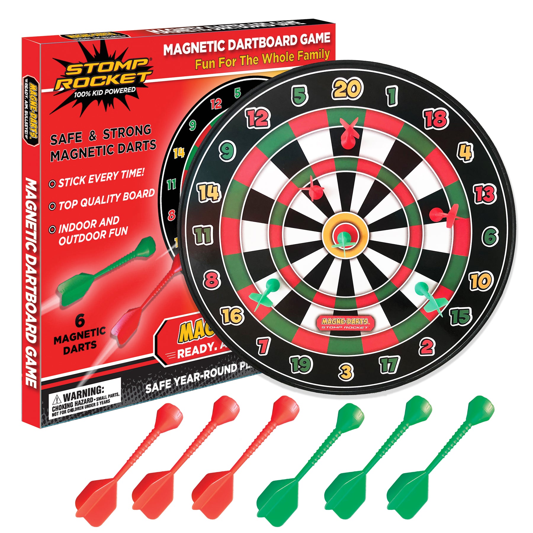 Stomp Rocket® Magne-Darts - Magnetic Dart Game
