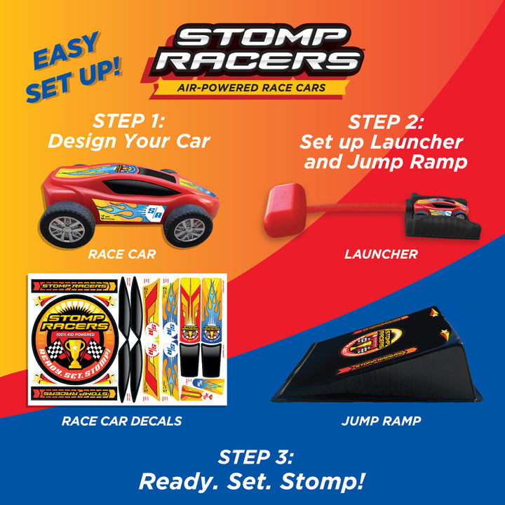 Stomp Rocket® Stomp Racers™